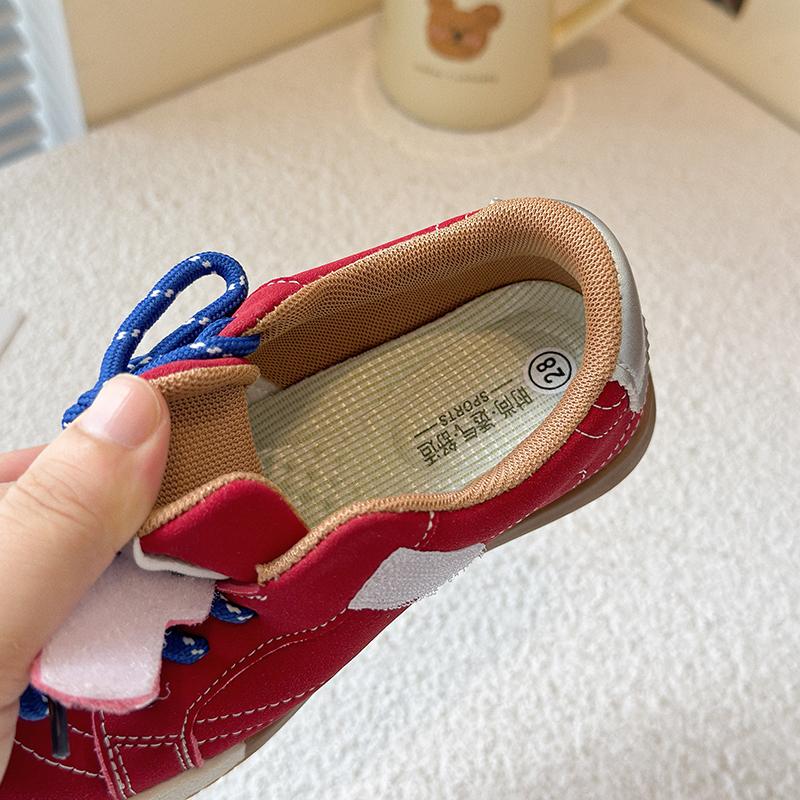 Spring and Autumn New Korean Style Casual Shoes for Boys and Girls Soft Sole Sneakers for Children