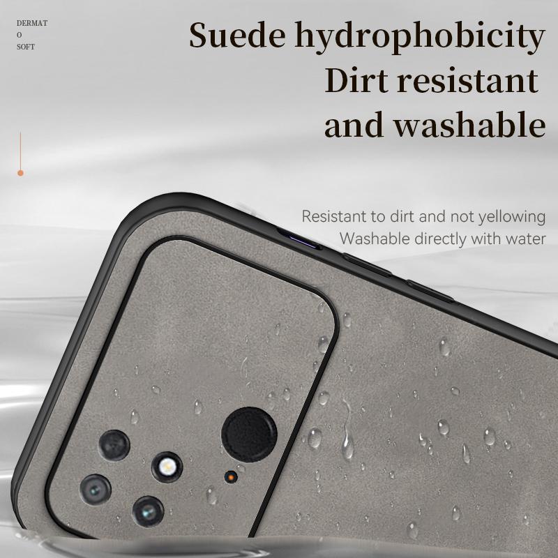 For Xiaomi Poco C40 Case Car Magnetic Holder Phone Cases For Poxo Pocoo Little C40 C 40 PocoC40 Soft Silicone Leather Back Cover