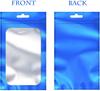 100 Pieces Resealable  with Aluminum Foil Pouch Smell Proof Bag for Food Storage