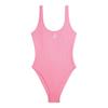 Womens/Ladies Textured Crinkle One Piece Swimsuit