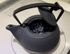 Nanbu Iron Teapot TETSUBIN KETTLE Ichiudo Cast Iron Compatible with 200V IH Cooktops [0.7L Kettle] (Black Finish)