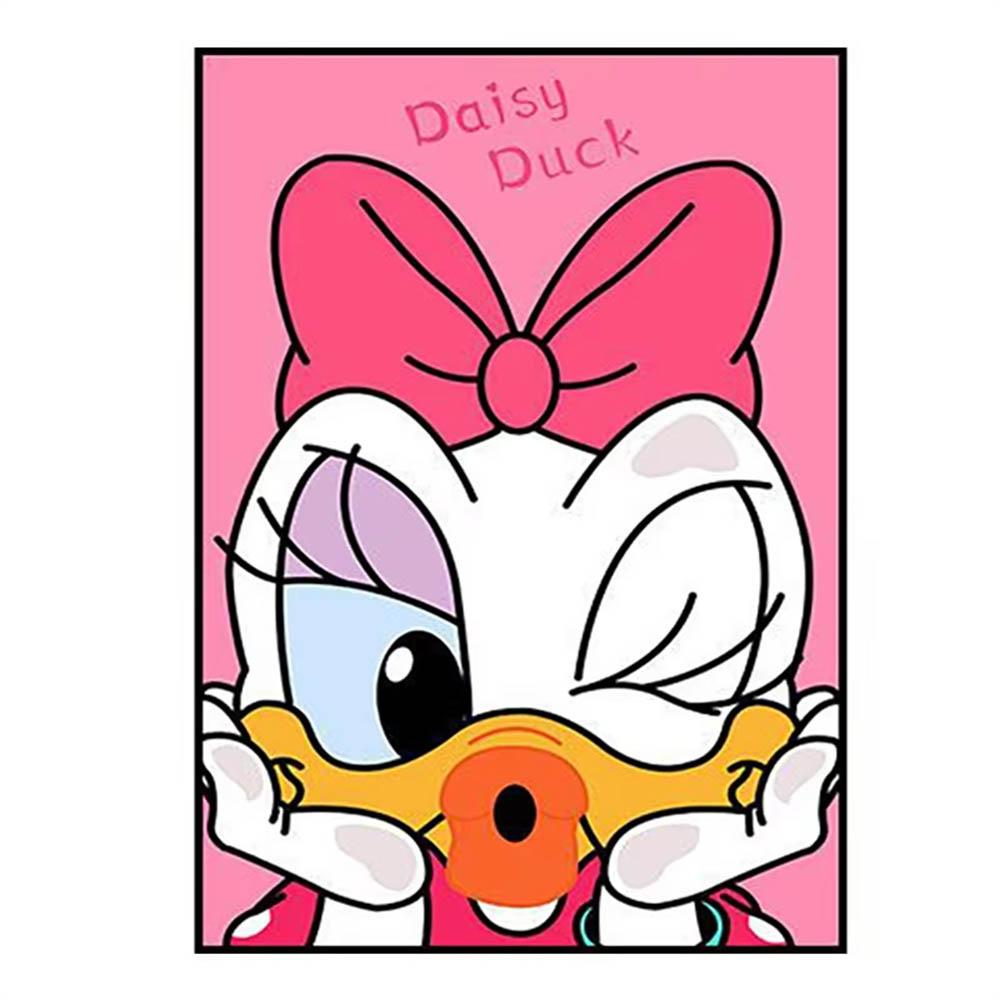 Disney Minimalist Style Donald Duck Daisy Mickey 5D Diamond Painting Full of Diamonds DIY Handmade Diamond Painting Cartoon Decoration Painting Kit