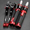 Motorcycle Accessories Adjustable Brake & Clutch Levers 22mm Handlebar Grips Ends For HONDA ADV150 ADV 150   
