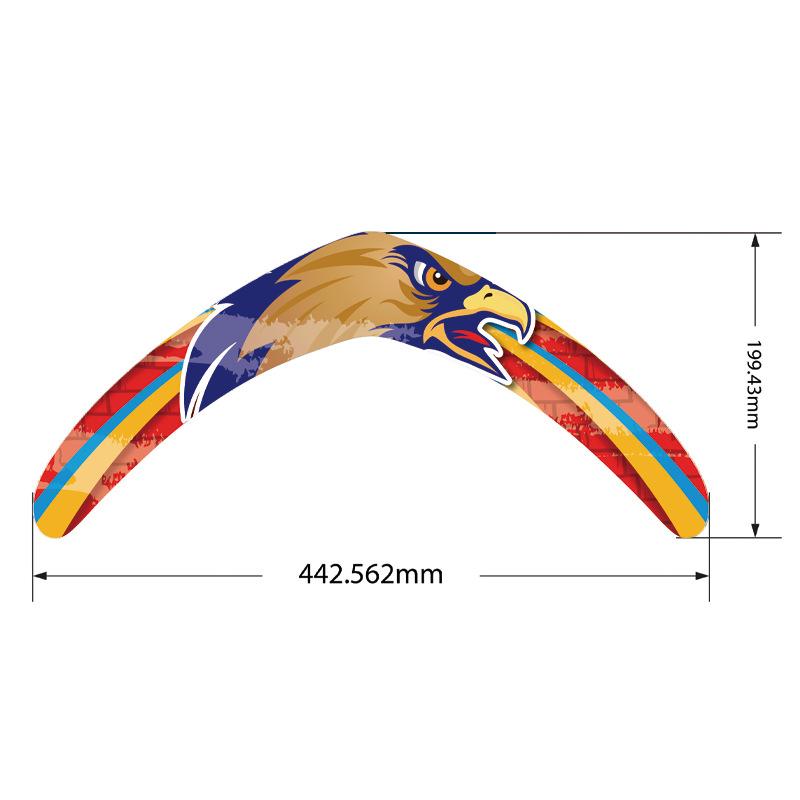 Large Outdoor Sports V-Shaped Boomerang Adult Competitive Competition Boomerang Flying Dart Boy Toy Wholesale