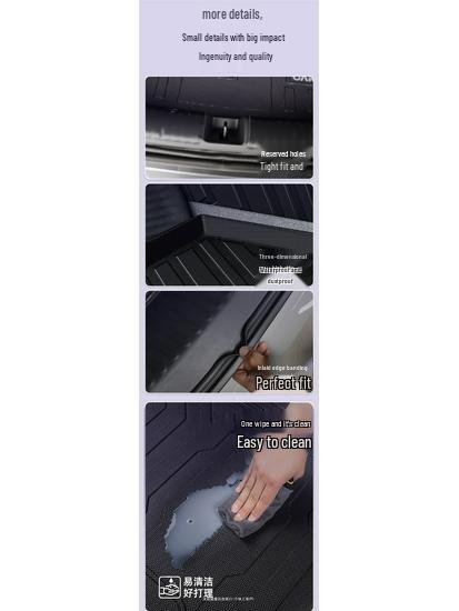 Geely Boyue L TPE Trunk Mat – Fits 26 Models, Interior Modification Accessory