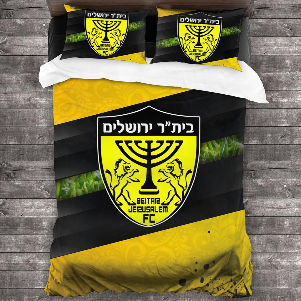 Beitar Jerusalem All Season Twin Bedding Set Single Twin Full Queen King Size Bed Set Aldult Kids Bedroom Duvetcover Sets 3D