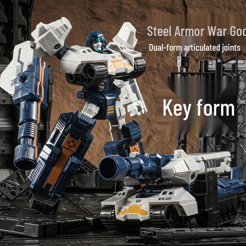 Transforming Car and Robot Mecha Toy for Kids Ages 3-6