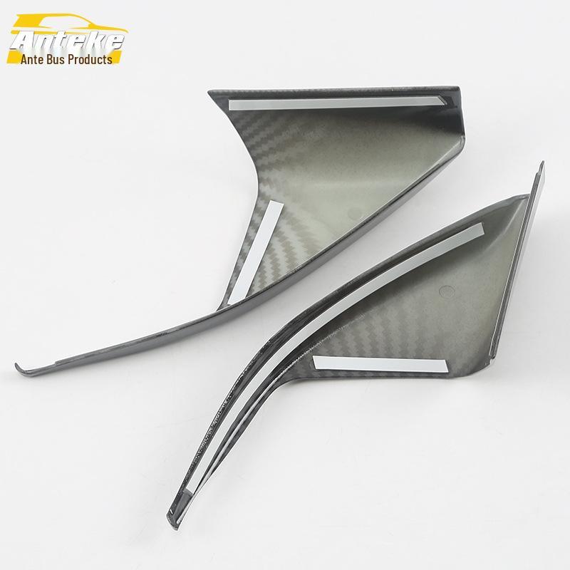 Lynk&Co 02 Interior Triangle Decorative Frame: Electroplated Bright Car Window Accessory for 18 Models