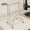 Kitchen Counter Organizer Stainless Steel Chopping Board Storage Rack And Knife Holder for Heavy Duty Countertop Vertical Drain Stand Cutting Boards
