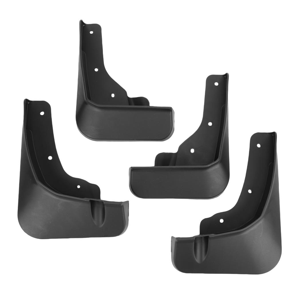 4 Piece Mud Flaps Set with Screws Front and Rear Wheel Mud Flaps   Guard Replacement for Outlander 2022 2025 Black High Strength Plastic 200 x 26