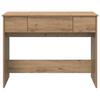 Cosmetic Table with Drawers Artisan Oak 100 X 45 X 76 Cm