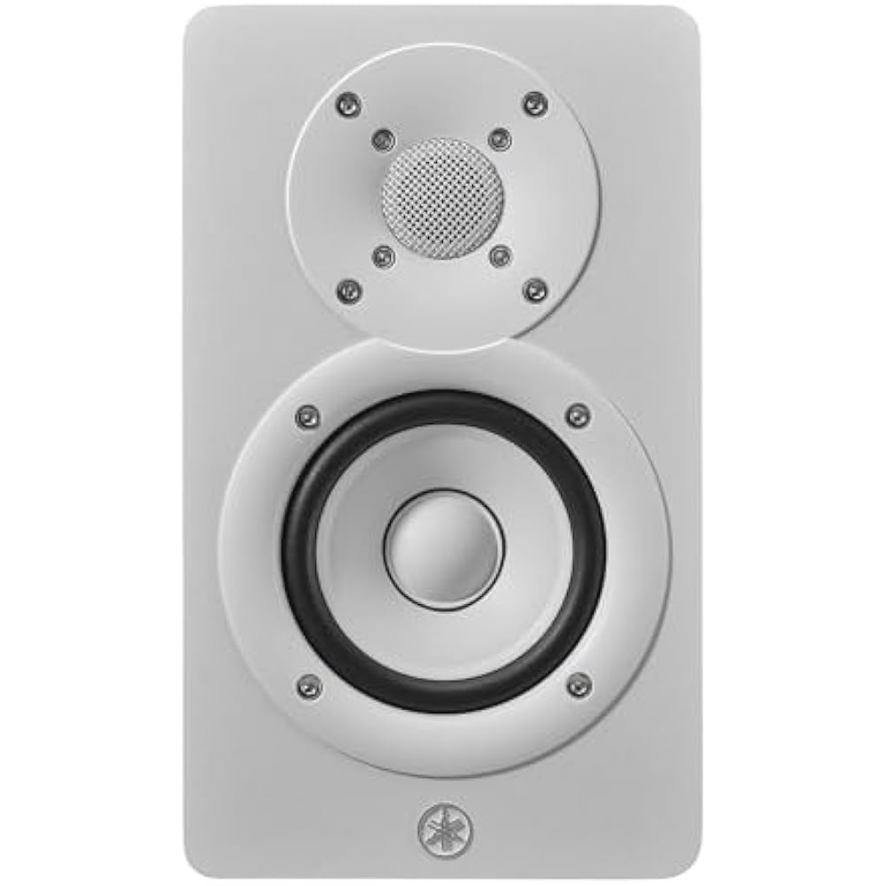 Yamaha YAMAHA Powered Studio Monitor Speaker Pair Compact White HS3W