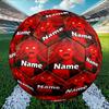 Custom Name Personalized Makima Chainsaw Man Print Size 5 Soccer Ball Training & Match Football, for Team, Kicking, Gift for Football Enthusiasts