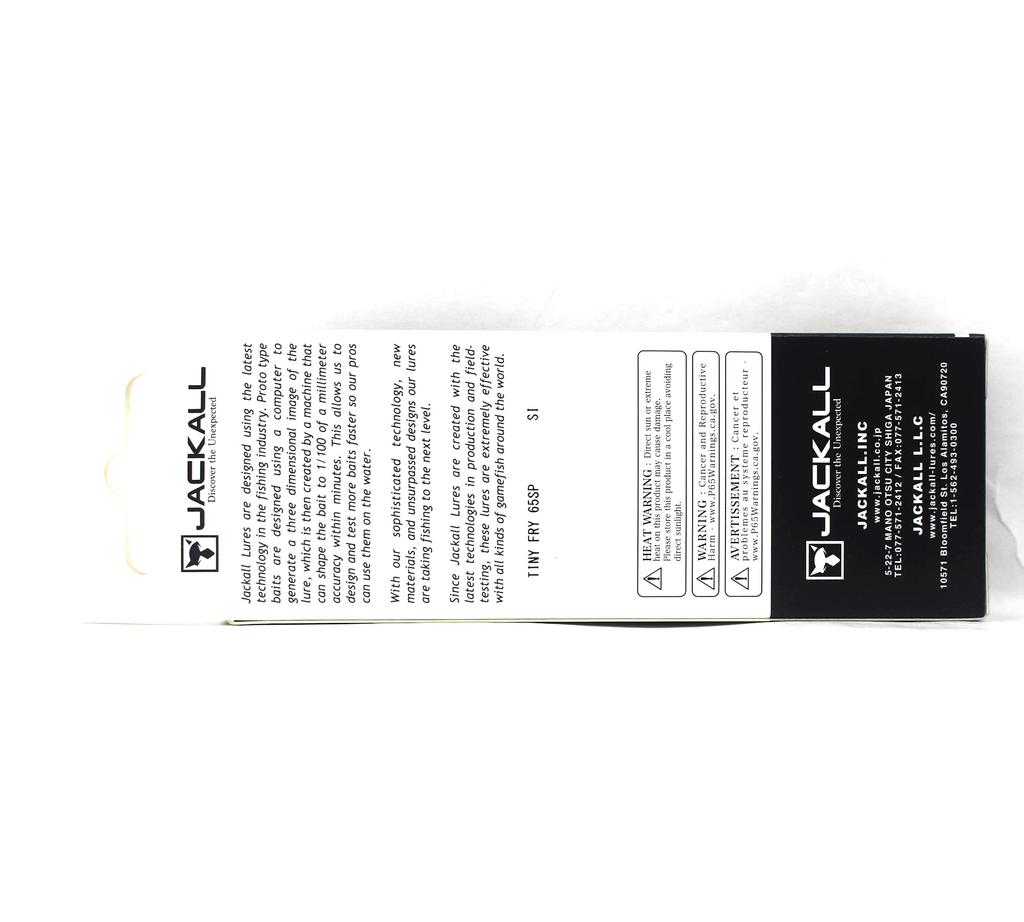 Jackall Tiny Fry 65SP Suspend Lure RT Lively Perch (2019)