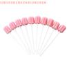 100Pcs Disposable Sponge Stick Oral Swabs Single Use Disinfectant Stick Plum Blossom Cleaning Accessories Dental Materials