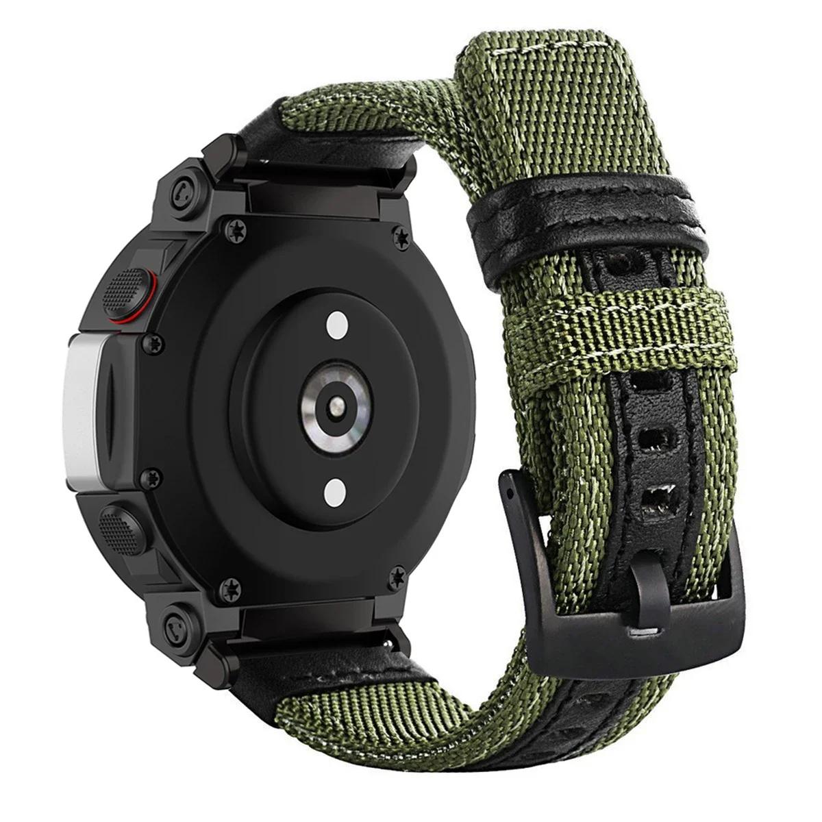 

Новий нейлоновий ремінець для Amazfit T-rex 3 2 Ultra Ремінець для годинника Спортивний браслет для Amazfit Trex Pro T Rex Tyrannosaurus Ремінець для смарт-годинника T-Rex 2 Ultra зелений