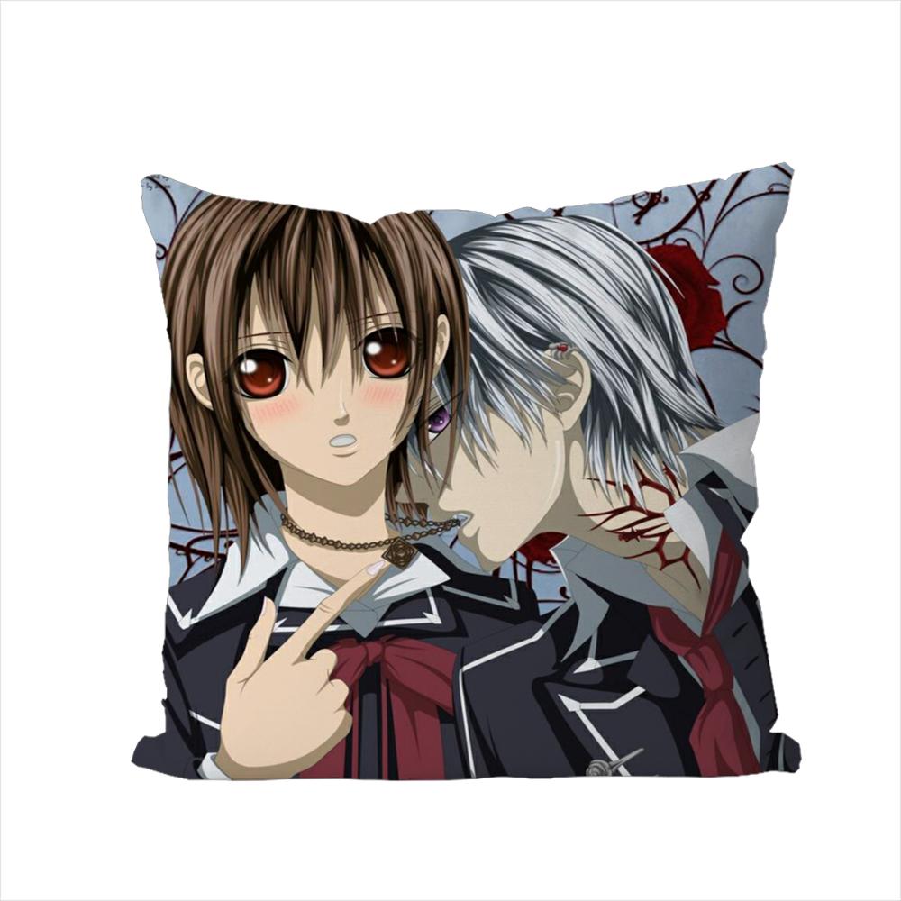 

VVampire Knight Pillow Case For Car Sofa Decorative Home Doublesided Print Plush Square Throw Pillow Cushion Cover 30x30cm
