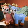 Cartoon Idea Dream Christmas Elk Plush Doll Pillow Stand Deer Plush Toy Home Decoration Party New Year Holiday Gift