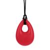 Teardrop Pendant Baby Teething Necklace Silicone Teether Autism Sensory Chewing