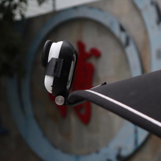 Action Camera Mount Adjustable Front Overhead Angles Snap-On Design Heat Dissipation Cut-Out Hat Brim Holder for Insta360 Go Ultra