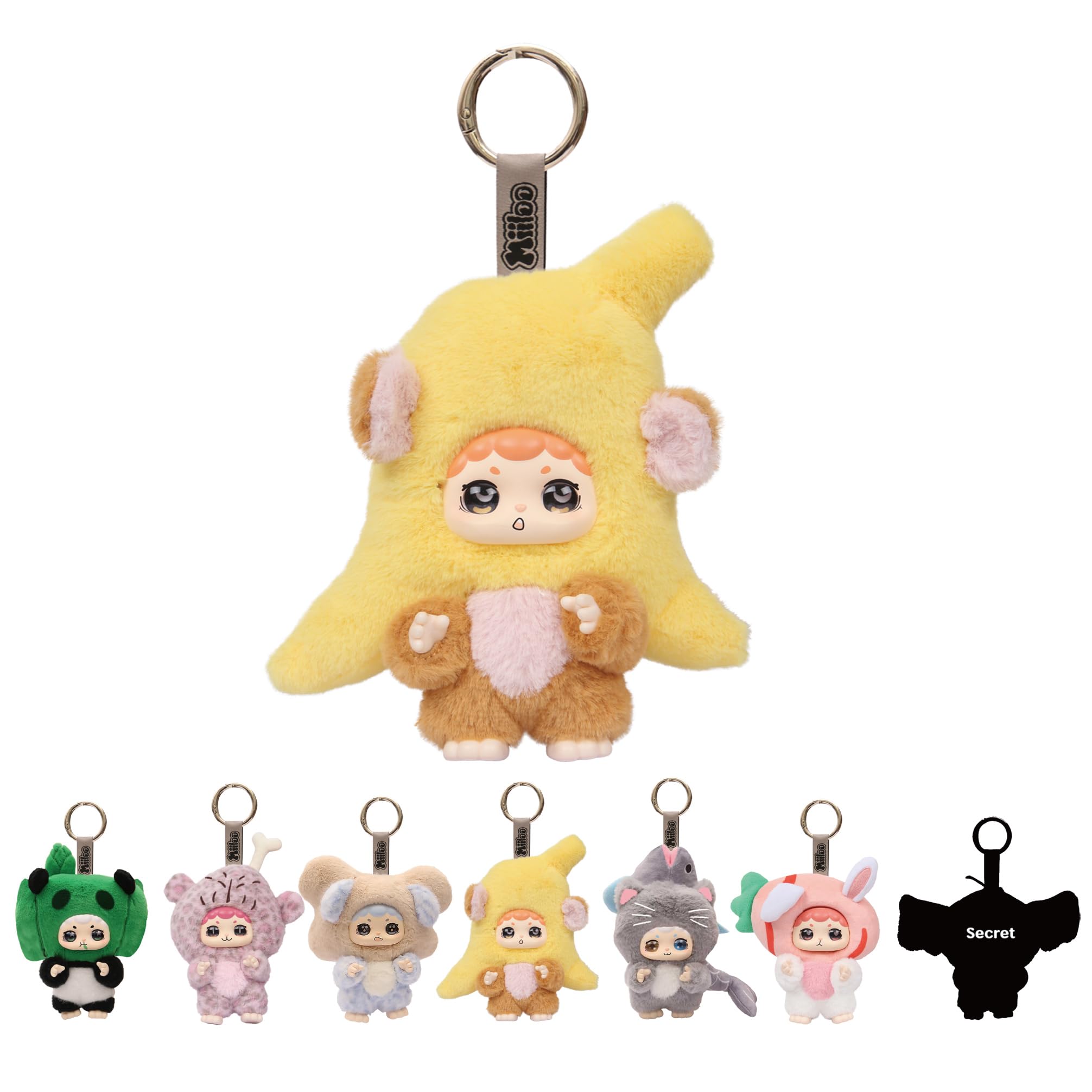 Iwaya Gluttony Party Blind Box Figure Plush Toy Miiloo s (1 Piece) 7469-1