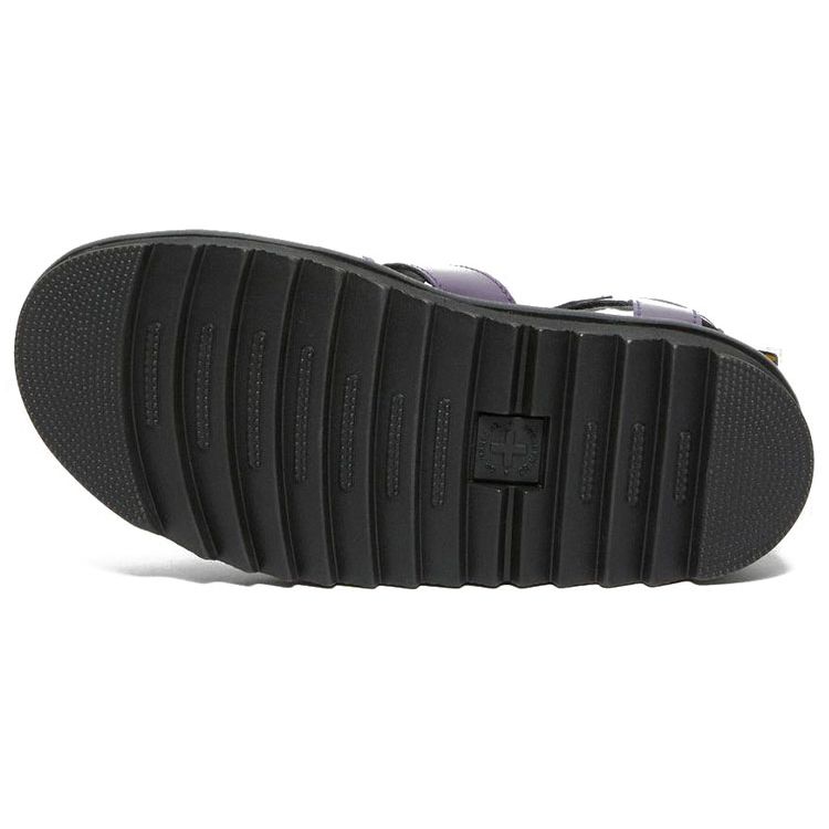 Dr. Martens Sandali alla moda con suola spessa, comodi e morbidi, da donna, viola 27304628