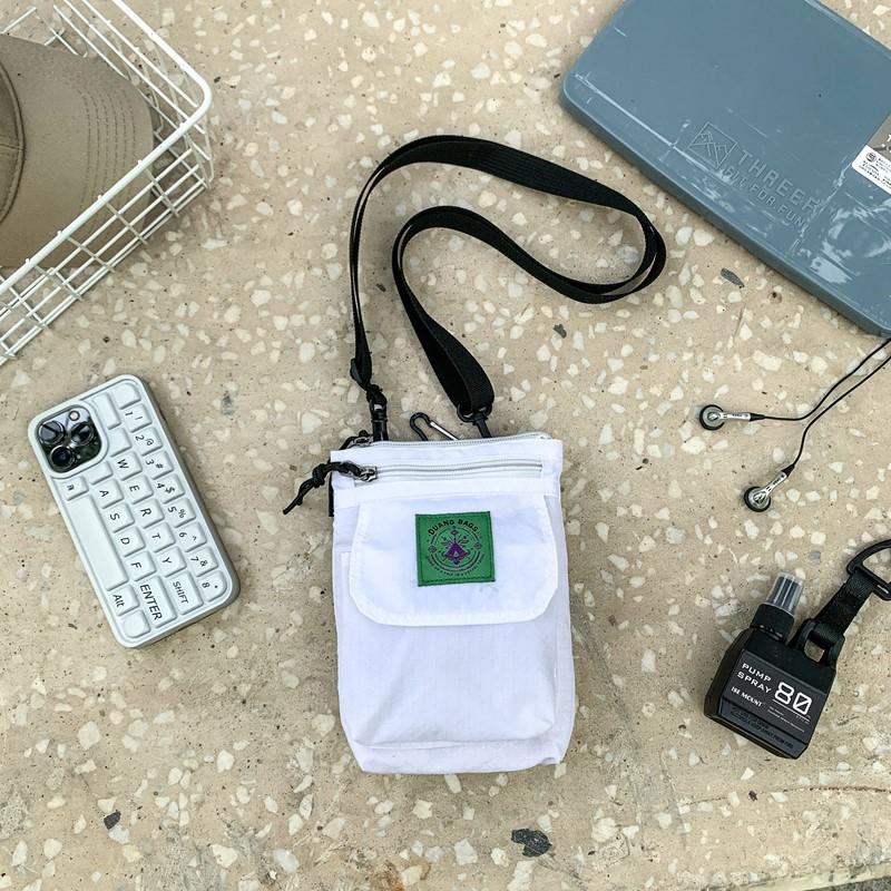 Trendy Brand Small Satchel, High-end Outdoor Portable Mobile Phone Small Bag, Men's and Women's Casual Shoulder Bag, Light Messenger Bag