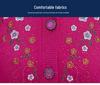 Embroidered Velvet-Enhanced Warm Cardigan for Women Aged 60-70