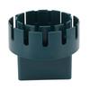Downspout Adapter Plastic Drain Adapter Replacement Downpipe Converter Connector with Screws