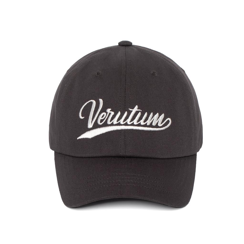 VERUTUM Wave Logo Ball Cap Charcoal
