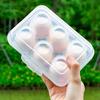 Stackable Design Egg Storage Box With Lid Egg Tray Multi-Purpose Egg Holder  Camping Use