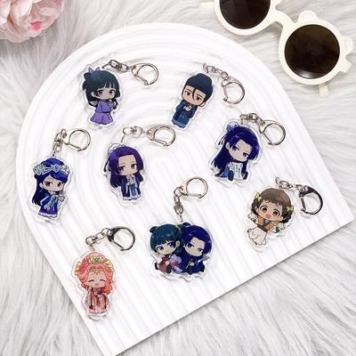 Anime Characters The Apothecary Diaries Acrylic Keychain Accessories Bag Charm Cartoon Cute Backpack Pendant Gifts For Friends