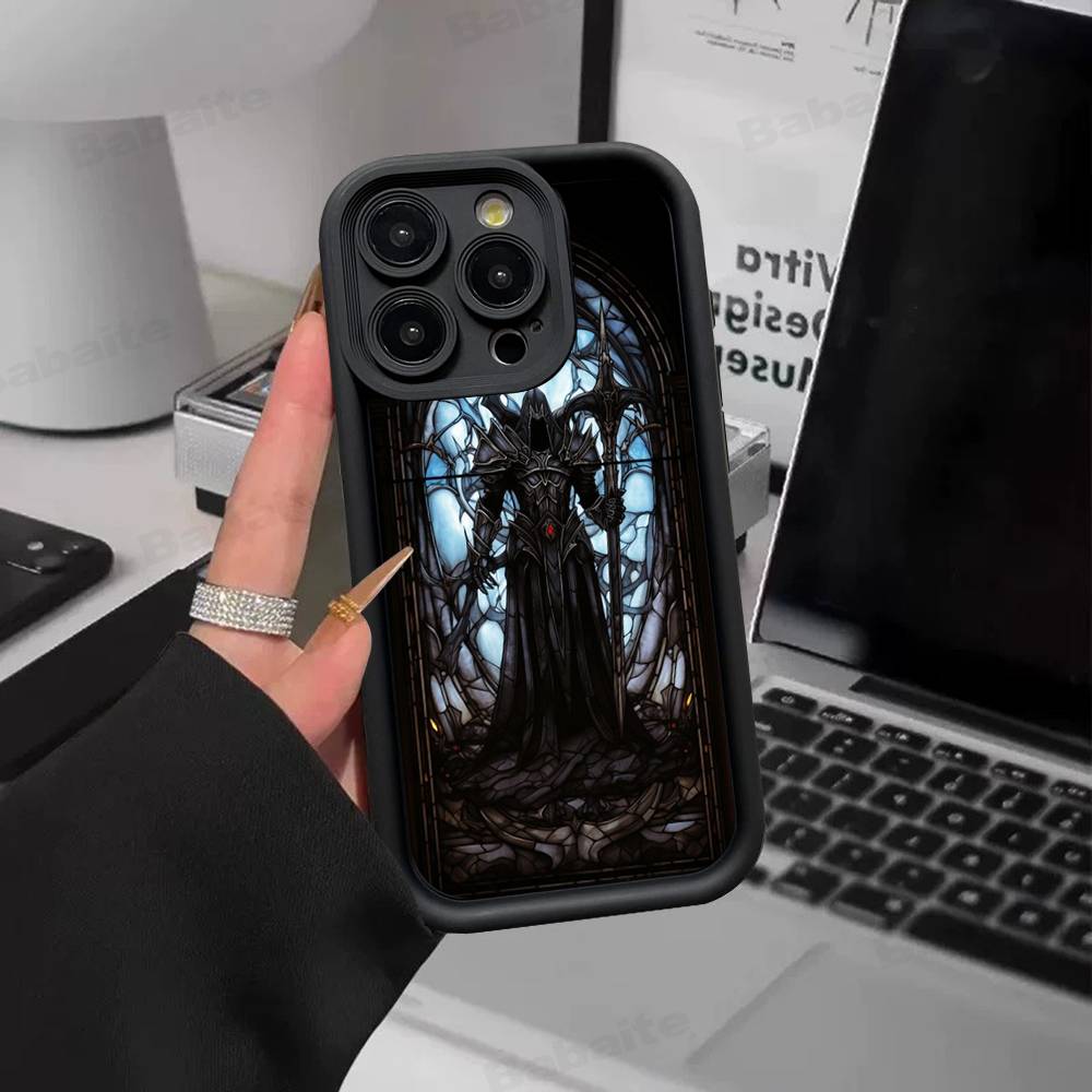Classic Action D-Diablo Game Phone Case For IPhone 11 12 13 16 15 17 14 Pro Max Soft Funda Silicone Cover