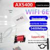 AX5400 Dual-Band WiFi 5 PCI-E Network Card with Bluetooth 5.3 (RTL8852CE)