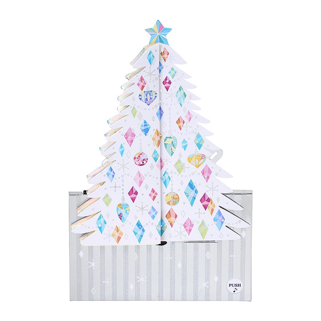 Sanrio Christmas Message Christmas Lights White JXPM 243817 Card, Card, & Melodies, Tree, 1-5,