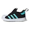 adidas Superstar 360 I Black Aqua Baby Sneakers Core-Black Flash-Aqua Footwear-White IF5915