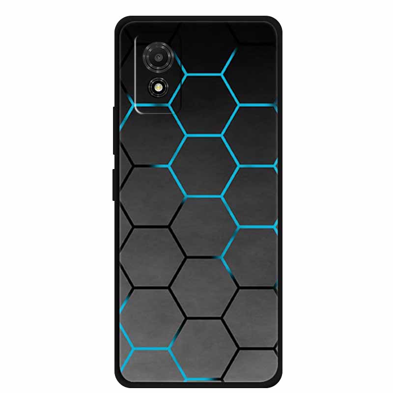 Für TCL 501 Hülle Luxus Mode Weiches TPU Schutz Silikon Handyhülle für TCL 501 T433D Rückseitenabdeckungen TCL501 etui Fundas 6.0"
