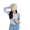 Women's Slim Fit Ribbed Crew Neck Long Sleeve T-Shirt, Short Style for Spring 2024 - Trendy High Waist Outfit