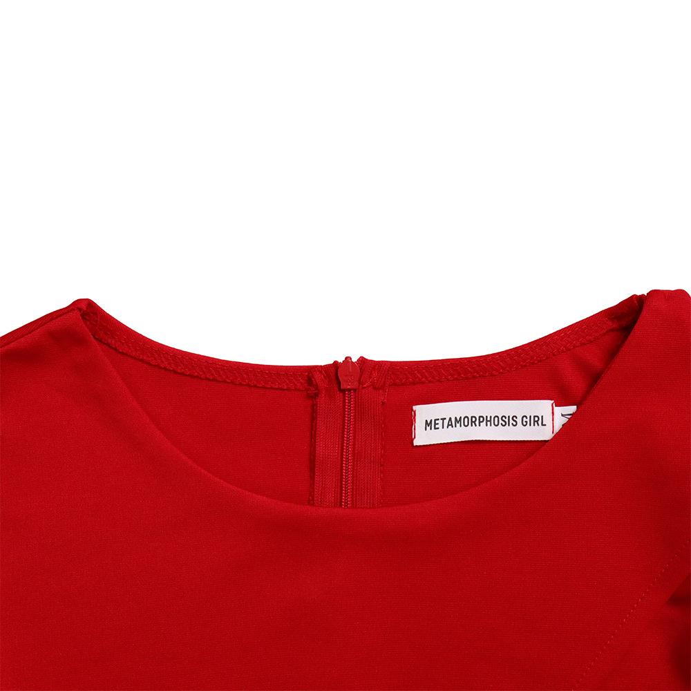 Large Size Women Summer Fashion Long Sleeves Short Dress Ladies Elegant One Piece Solid Sheath Dress