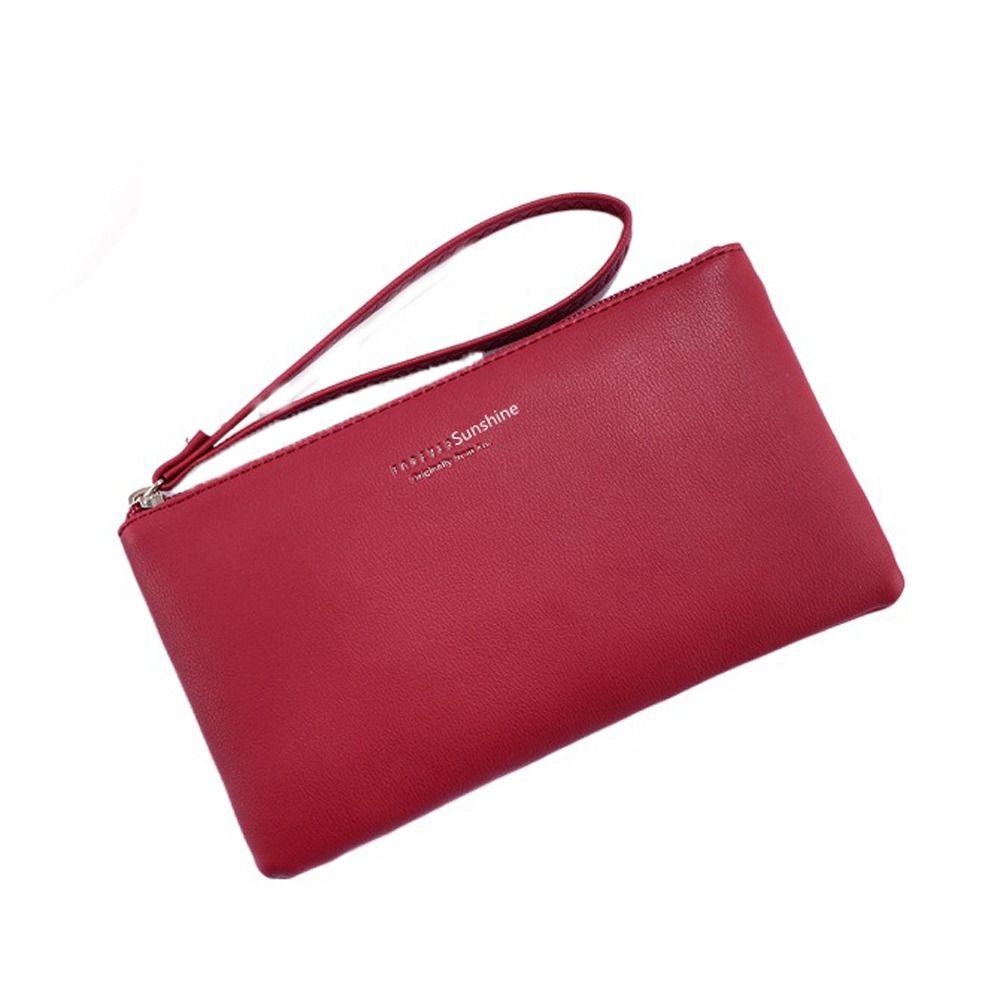 Capacity Fashion Money Bag PU Leather Korean Card Holder New Handbag Women Purse Wallets Coin Purse