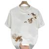 Trendy Brand Short-Sleeved Pure Cotton Men'S Printed T-Shirt Trendy Men'S And Women'S Versatile Round Neck T-Shirt Men'S