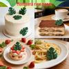 Monstera Deliciosa Edible Wafer Paper Cake Topper for Desserts and Cold Dishes