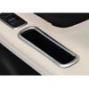For Jaguar F-PACE FPace 2016 2017 2018   Car Styling Interior Rear Door Cover Panel ide Storage Box Trim Stick