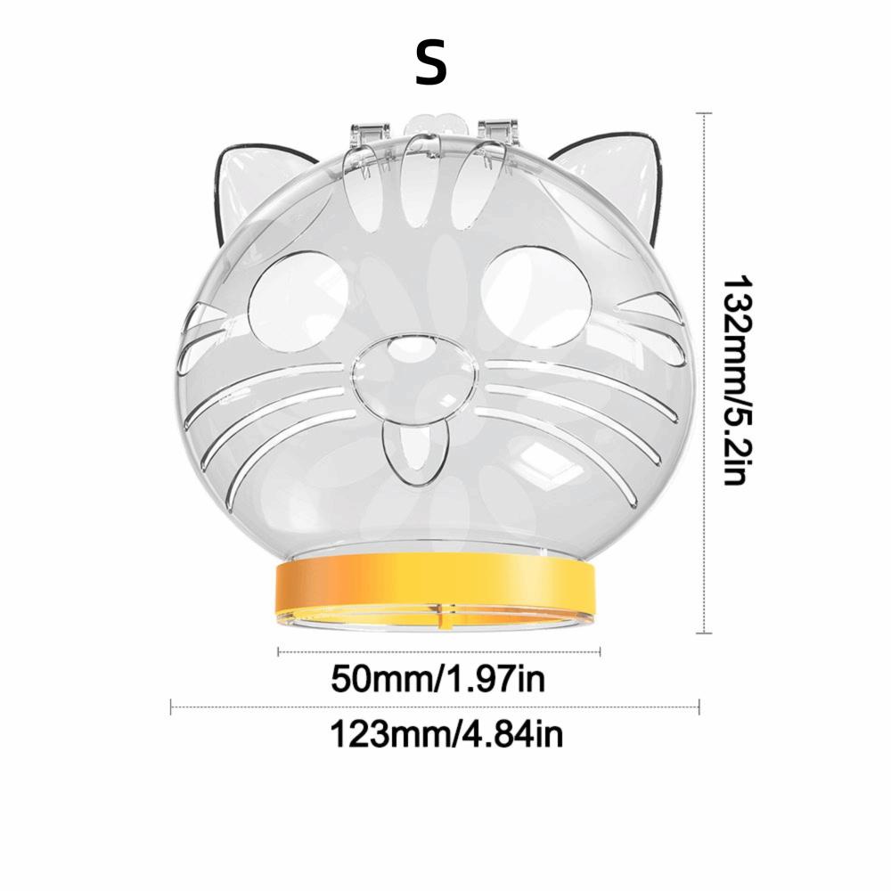 

Маска-намордник для защиты от укусов для питомцев, Прочный кошачий космический капюшон, Портативное покрытие для головы кошки, Принадлежности для груминга питомцев S