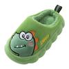 Children's Dinosaur Furry Cotton Slippers for Boys & Girls - Small, Medium, Large - Cozy Indoor Footwear for Autumn & Winter