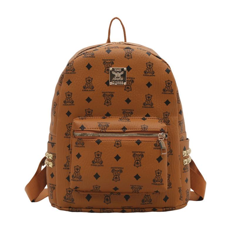 Path Women s Backpack Women s Bag 2 New Large Capacity Retro Printed Travel Backpack School Bag Women s