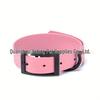 Reflective Waterproof PVC Dog Collar - Embossed and Dirt-Resistant for Large Dogs, Ideal for Outdoor Travel and Training.