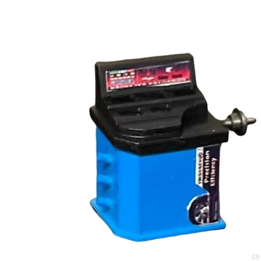 1/64 Tire Dynamic Balancing Machine Model 1:64 Scale Changer Realistic Collectible