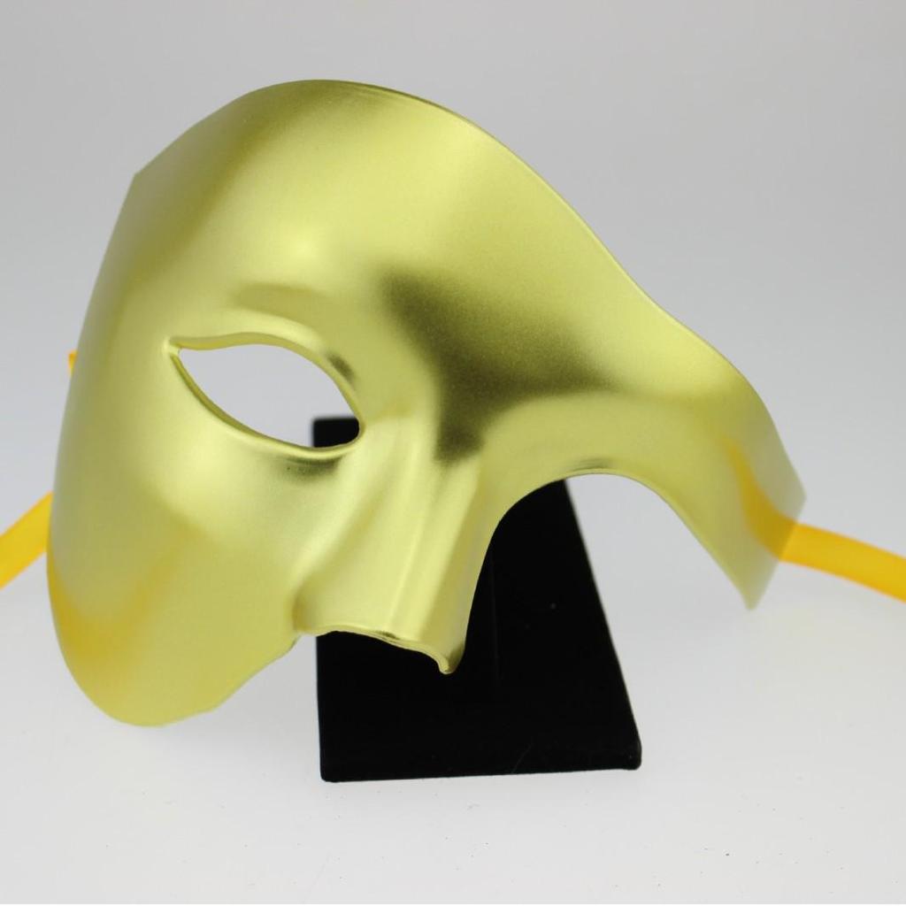 Halloween Masquerade Phantom of the Opera Half Face Mask for Men and Women