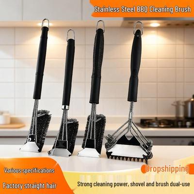 Stainless Steel BBQ Grill Cleaning Brush
